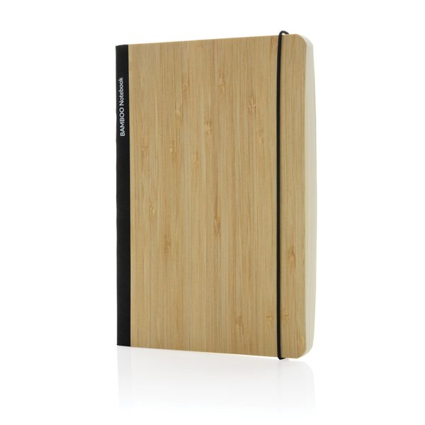 Блокнот Scribe с обложкой из бамбука, А5, 80 г/м² - Блокнот Scribe с обложкой из бамбука, А5, 80 г/м²