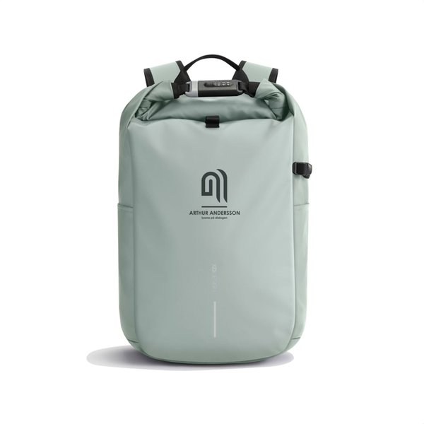 Антикражный рюкзак Urban Roll-top - Антикражный рюкзак Urban Roll-top, зеленый