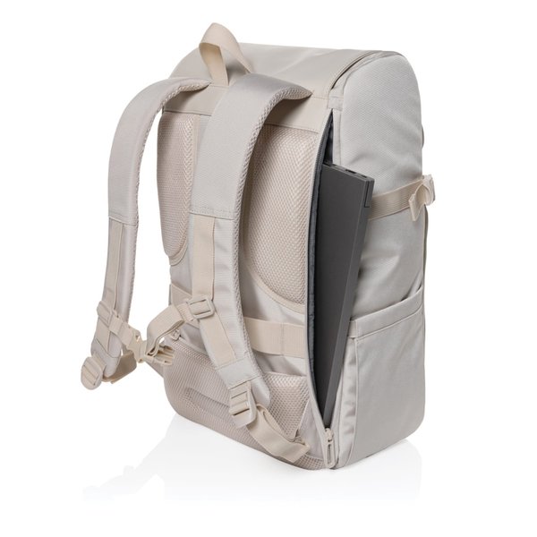 Дорожный рюкзак Pascal из rPET AWARE™, 15,6’’ - Дорожный рюкзак Pascal из rPET AWARE™, 15,6’’