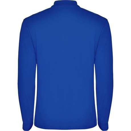 Футболка поло ESTRELLA L/S мужская - Футболка поло ESTRELLA L/S мужская, КОРОЛЕВСКИЙ СИНИЙ 3XL