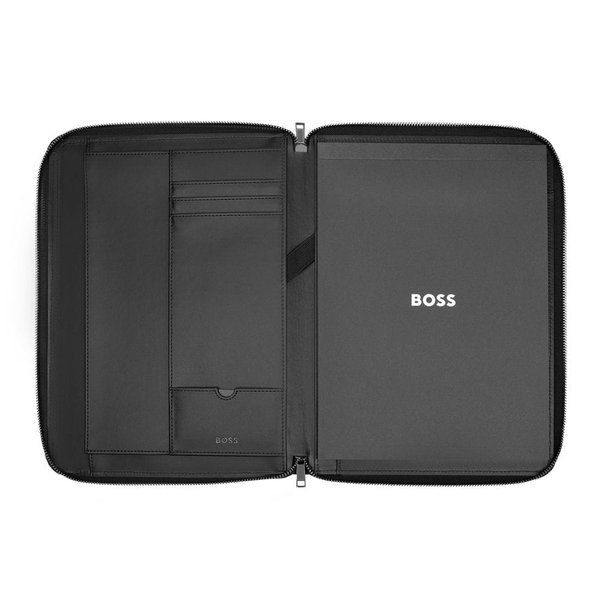 Конференц-папка на молнии A4 EMBLEMATIC BLACK - Конференц-папка на молнии A4 EMBLEMATIC BLACK