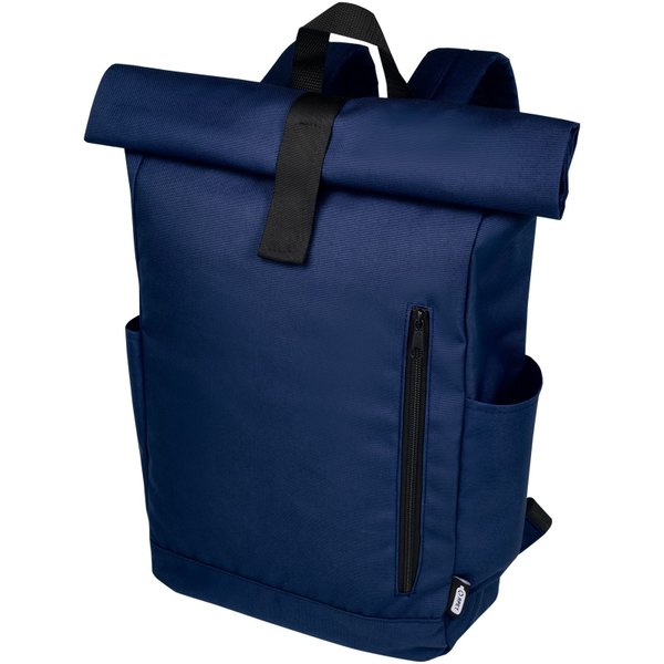 Рюкзак Byron 15.6" GRS RPET с верхним клапаном, 18 литров - Рюкзак Byron 15.6" GRS RPET с верхним клапаном, 18 литров