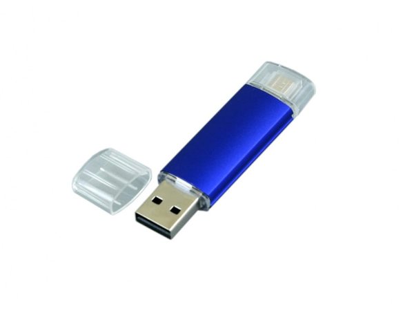 USB 2.0/micro USB- флешка на 16 Гб - USB 2.0/micro USB- флешка на 16 Гб