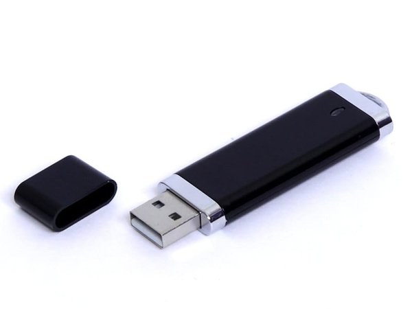 USB 3.0- флешка промо на 64 Гб прямоугольной классической формы - USB 3.0- флешка промо на 64 Гб прямоугольной классической формы