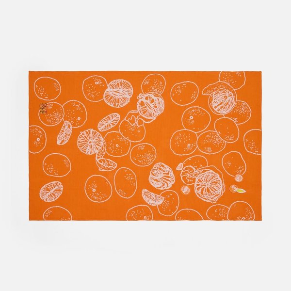 Заготовка из фетра Felt 100, оранжевый неон