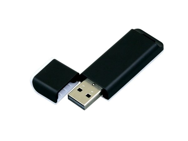 USB 2.0- флешка на 64 Гб с оригинальным двухцветным корпусом - USB 2.0- флешка на 64 Гб с оригинальным двухцветным корпусом