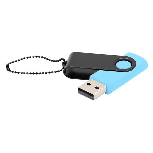 Флешка Designer To Go 2.0 USB 16Gb - Флешка Designer To Go 2.0 USB 16Gb, голубой/черный