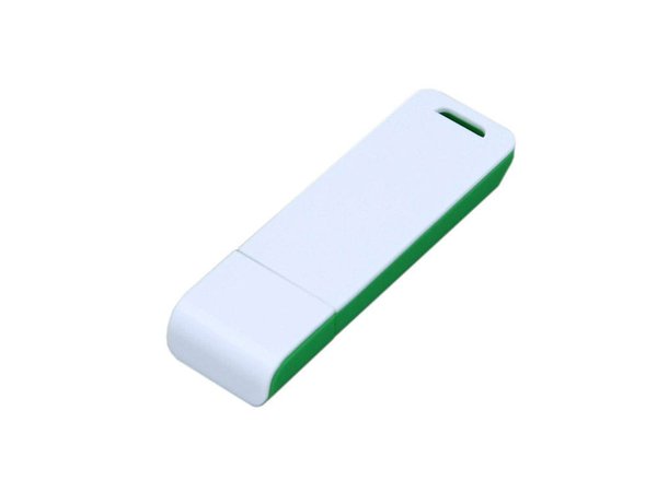 USB 2.0- флешка на 4 Гб с оригинальным двухцветным корпусом - USB 2.0- флешка на 4 Гб с оригинальным двухцветным корпусом