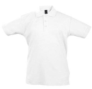 рубашка поло детская summer ii kids 170, белая
