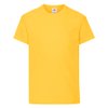 Футболка детская "Kids Original T", желтый, 7-8 лет, 100% х/б, 145 г/м2