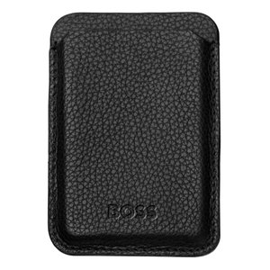 картхолдер с магнитом mobile classic grained