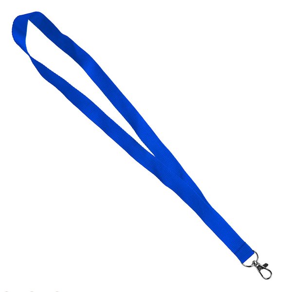 Ланъярд NECK, белый, полиэстер, 2х50 см - Ланъярд NECK, синий, полиэстер, 2х50 см