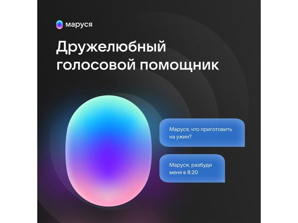 Умная колонка VK «Капсула» с голосовым помощником Марусей, 30 Вт - Умная колонка VK «Капсула» с голосовым помощником Марусей, 30 Вт