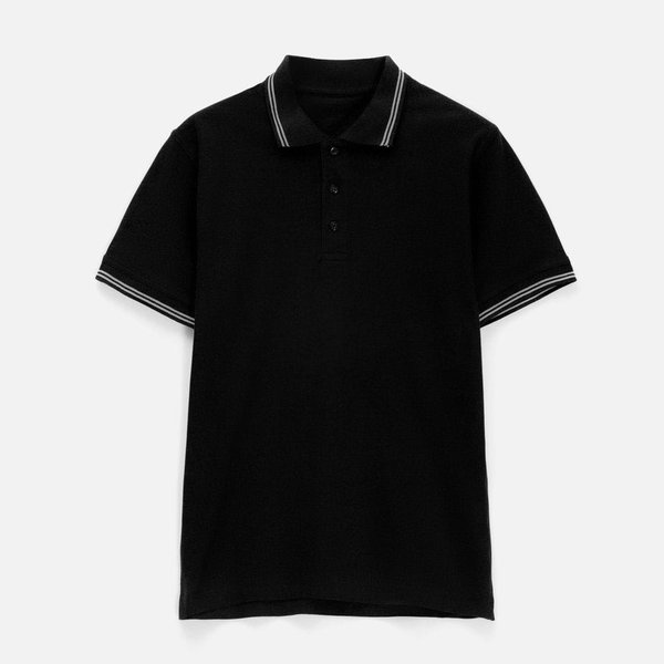 Рубашка поло Virma Stripes, черная