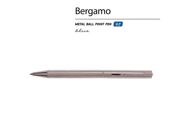 Ручка металлическая шариковая «Bergamo» - Ручка металлическая шариковая «Bergamo»