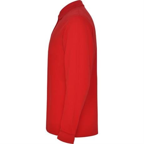 Футболка поло ESTRELLA L/S мужская - Футболка поло ESTRELLA L/S мужская, КРАСНЫЙ M