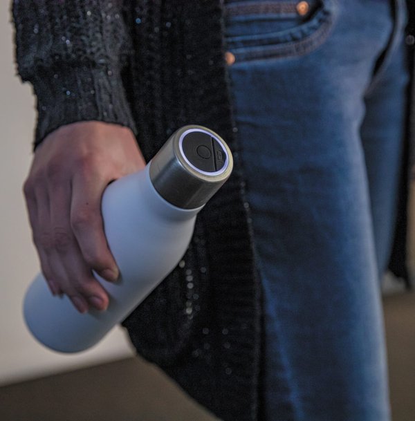Вакуумная бутылка из нержавеющей стали с UV-C стерилизатором - Вакуумная бутылка из нержавеющей стали с UV-C стерилизатором