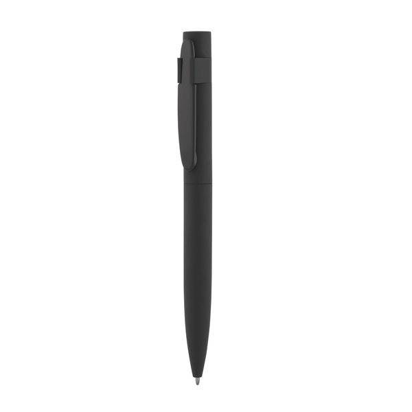 Ручка шариковая "Lip", покрытие soft touch - Ручка шариковая "Lip", покрытие soft touch черный