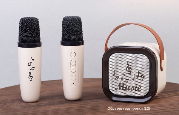 Караоке станция "Duet" - Караоке станция "Duet" бежевый