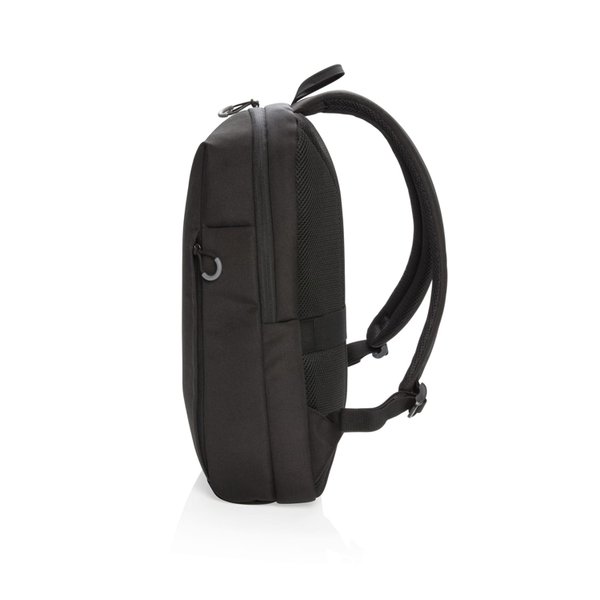 Рюкзак Swiss Peak с RFID-защитой и USB-A из rPET AWARE™, 15,6’’ - Рюкзак Swiss Peak с RFID-защитой и USB-A из rPET AWARE™, 15,6’’