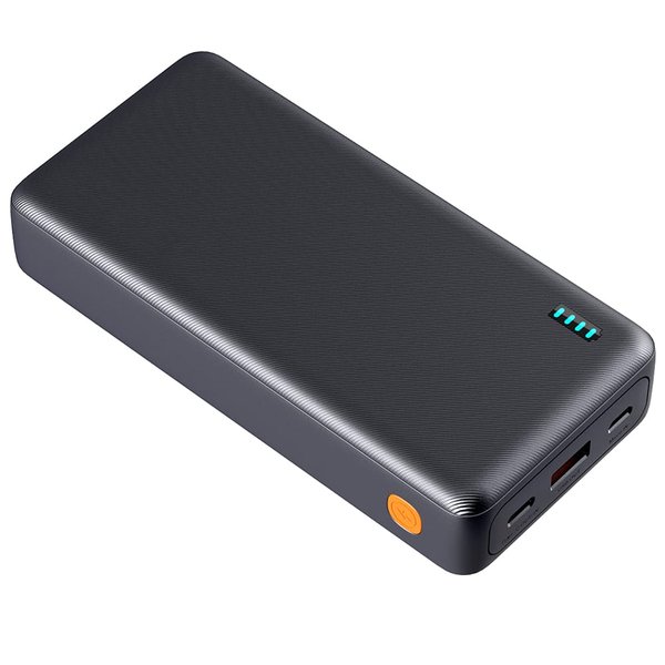 Внешний аккумулятор Belong, 20000 Mah, черный - Внешний аккумулятор Belong, 20000 Mah, черный