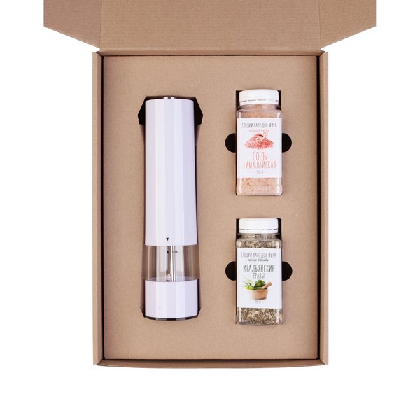 Набор "Grinder box 3in1" - Набор "Grinder box 3in1" белый