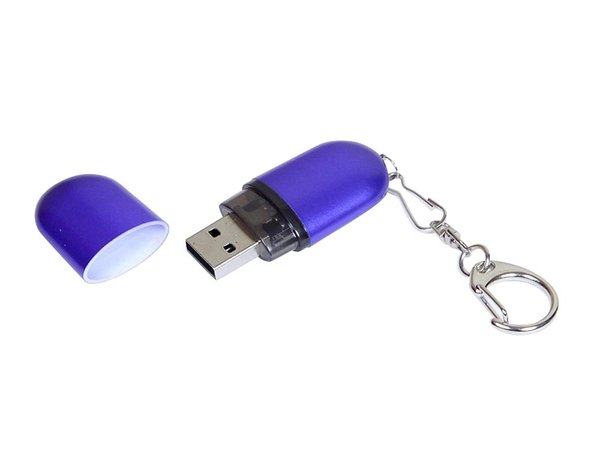 USB 2.0- флешка промо на 32 Гб каплевидной формы - USB 2.0- флешка промо на 32 Гб каплевидной формы