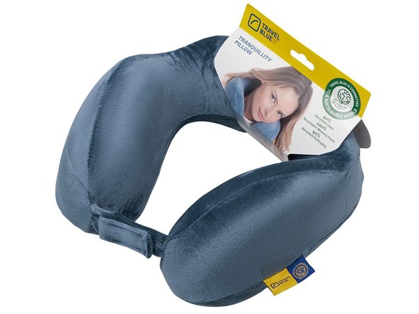 Подушка для путешествий с эффектом памяти «Tranquility Pillow» - Подушка для путешествий с эффектом памяти «Tranquility Pillow»