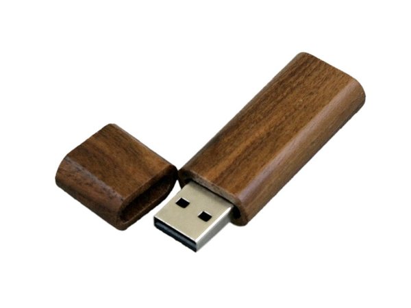 USB 2.0- флешка на 32 Гб эргономичной прямоугольной формы с округленными краями - USB 2.0- флешка на 32 Гб эргономичной прямоугольной формы с округленными краями