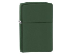 зажигалка zippo classic с покрытием green matte