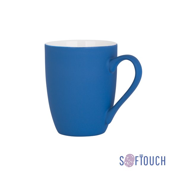 Кружка "Trend", покрытие soft touch - Кружка "Trend", покрытие soft touch синий