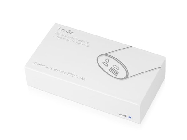 Внешний аккумулятор «Спайк», 8000 mAh - Внешний аккумулятор «Спайк», 8000 mAh