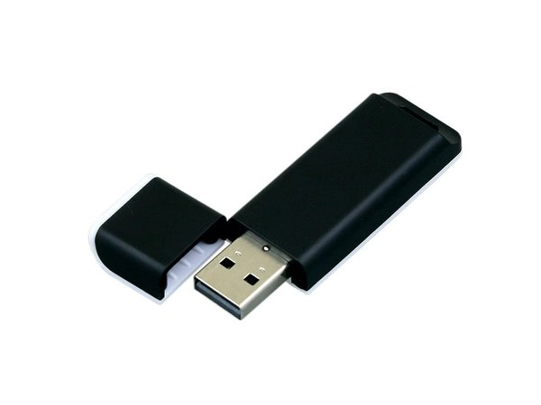 USB 2.0- флешка на 32 Гб с оригинальным двухцветным корпусом - USB 2.0- флешка на 32 Гб с оригинальным двухцветным корпусом