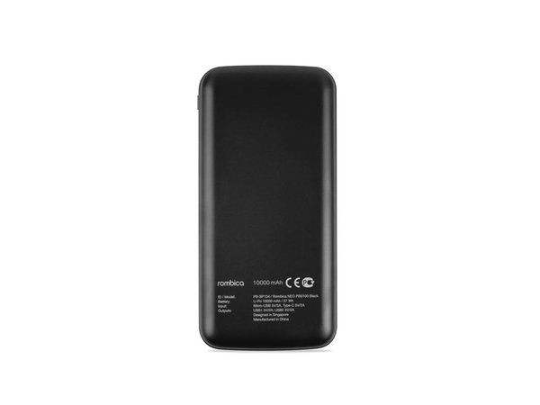 Внешний аккумулятор «NEO PBS100», 10000 mAh - Внешний аккумулятор «NEO PBS100», 10000 mAh