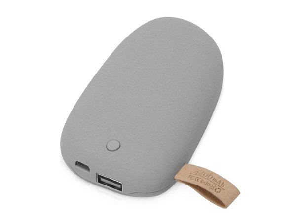 Внешний аккумулятор в форме камня «Stone», 5200 mAh - Внешний аккумулятор в форме камня «Stone», 5200 mAh