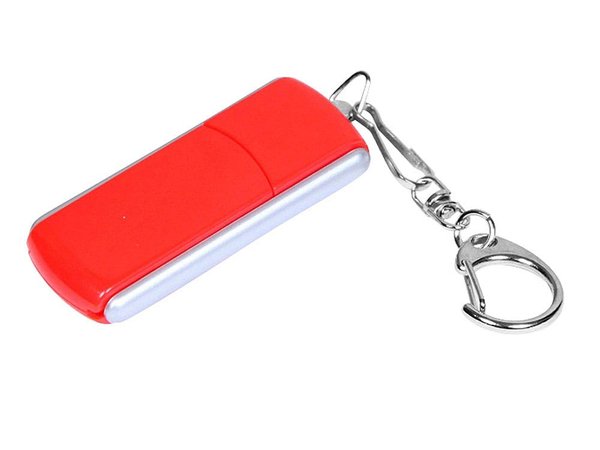 USB 3.0- флешка промо на 64 Гб с прямоугольной формы с выдвижным механизмом - USB 3.0- флешка промо на 64 Гб с прямоугольной формы с выдвижным механизмом