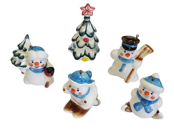 Набор новогодних игрушек - Набор новогодних игрушек