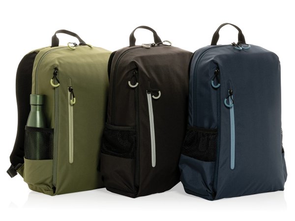 Рюкзак для ноутбука Impact Lima из rPET AWARETM, RFID, 15.6" - Рюкзак для ноутбука Impact Lima из rPET AWARETM, RFID, 15.6"