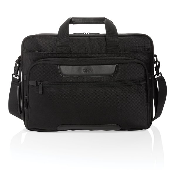 Сумка для ноутбука Voyager от Swiss Peak RPET, 15.6“ - Сумка для ноутбука Voyager от Swiss Peak RPET, 15.6“