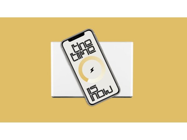 Часы с беспроводным зарядным устройством «Timebox 2» - Часы с беспроводным зарядным устройством «Timebox 2»