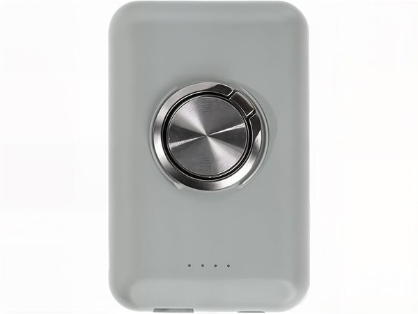 Магнитный беспроводной внешний аккумулятор с быстрой зарядкой QC/PD 20 Вт «MagnetIQ», 5000 mAh - Магнитный беспроводной внешний аккумулятор с быстрой зарядкой QC/PD 20 Вт «MagnetIQ», 5000 mAh