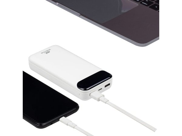 Внешний аккумулятор с дисплеем VA2280, 20000 mAh - Внешний аккумулятор с дисплеем VA2280, 20000 mAh