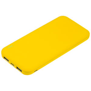 внешний аккумулятор с подсветкой люче (luce) lemoni 10000 mah, желтый