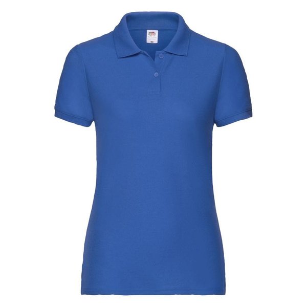 Поло женское 65/35 POLO LADY-FIT 180 - Поло "Lady-Fit 65/35 Polo", ярко-синий_XS, 65% п/э, 35% х/б, 180 г/м2