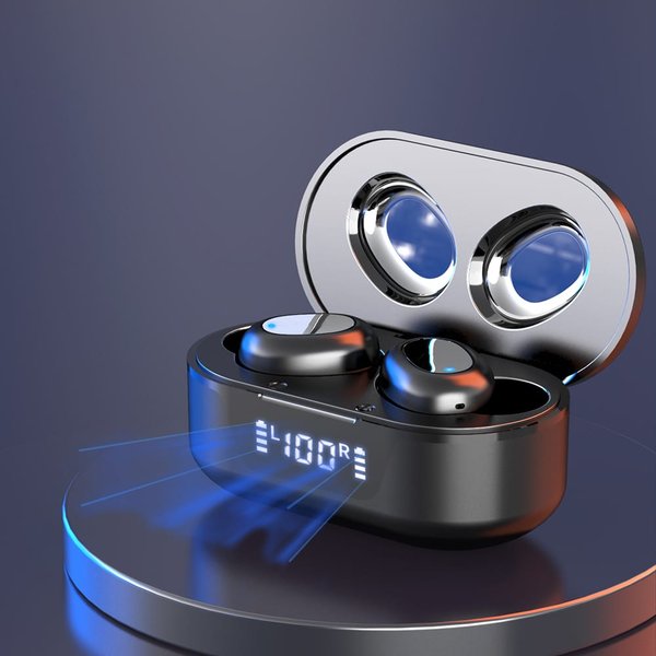 Наушники беспроводные Bluetooth Gubber TW16, черные - Наушники беспроводные Bluetooth Gubber TW16, черные
