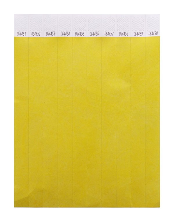 Браслеты на запястье Tyvek (10 шт.) - Браслеты на запястье Tyvek (10 шт.)