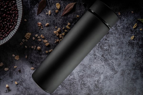 Термос Reactor софт-тач с датчиком температуры - Термос Reactor софт-тач с датчиком температуры (черный)