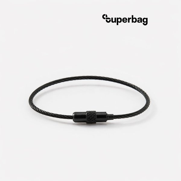 Тросик-кольцо Ring для обвеса, L=15см - Тросик-кольцо Ring для обвеса, L=15см (черный)