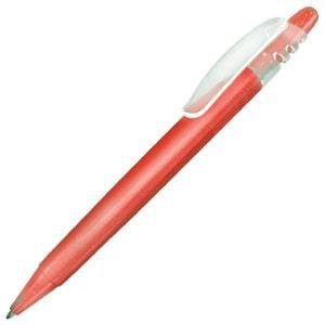 Ручка шариковая X-8 FROST - X-8 FROST, ручка шариковая, фростированный красный, пластик