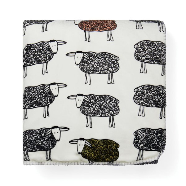 Плед VINGA Sheep из rPET GRS - Плед VINGA Sheep из rPET GRS